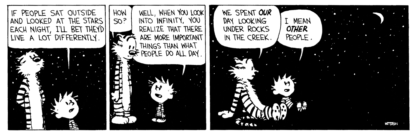 Calvin and Hobbes